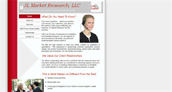 Desktop Screenshot of jlmarketresearch.com